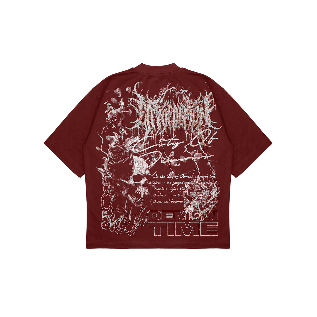 Evil Butterfly Tee ( Oversized )