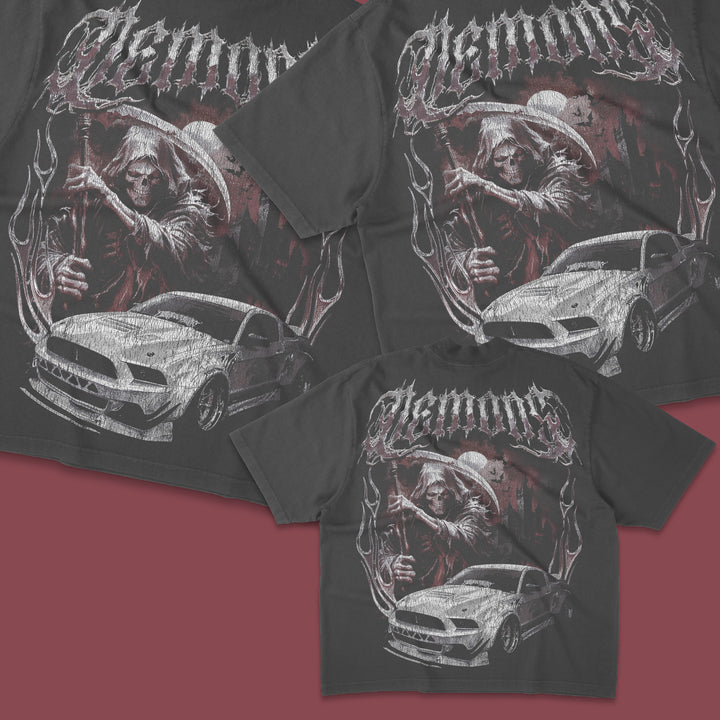 Demons Vintage Mustang Tee