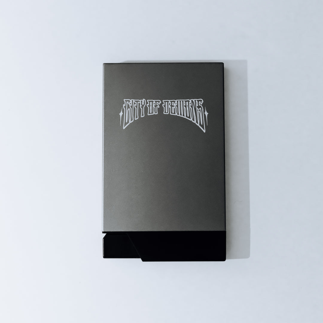 Aluminum Card Holder ( Grey )