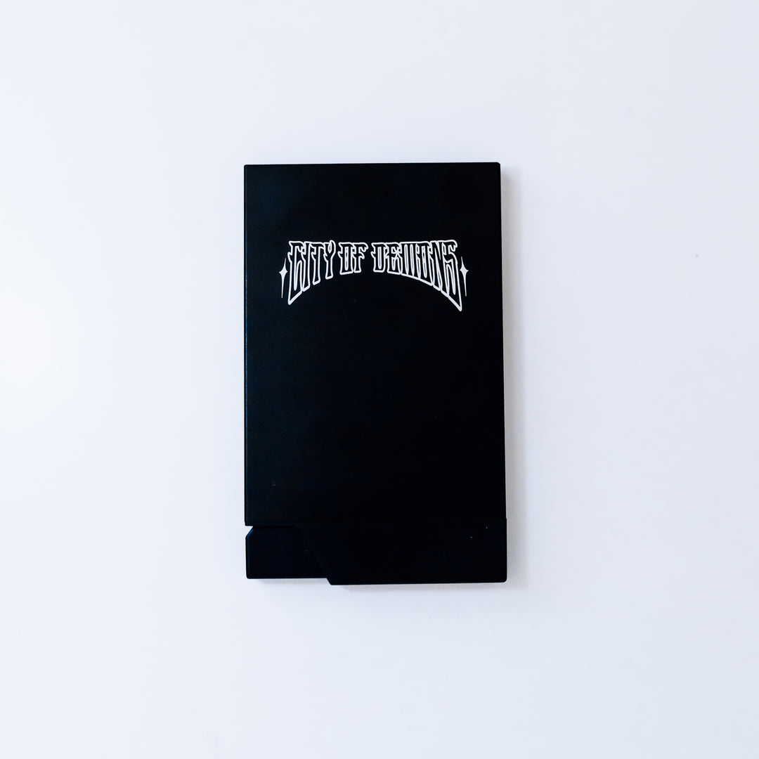 Aluminum Card Holder ( BLACK )