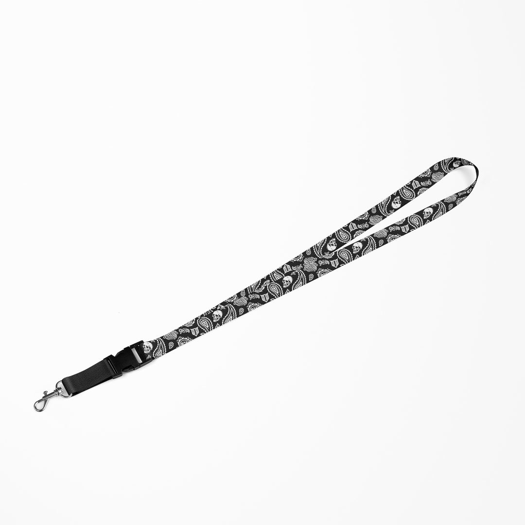 Monogram Lanyard | Black |