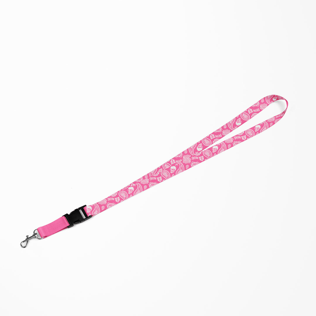 Monogram Lanyard | Light Pink |