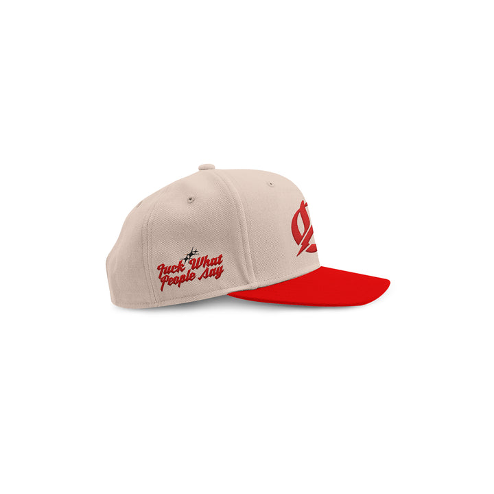 C Snapback - Red / Cream