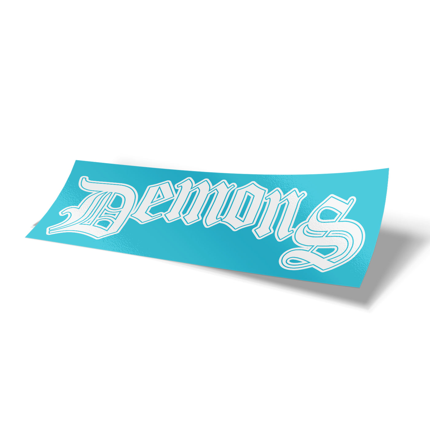 Demons Windshield Banner [ White ]
