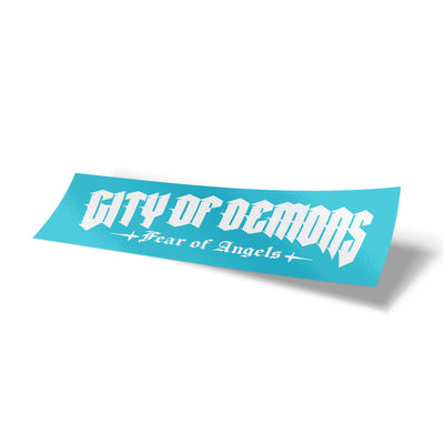 City of Demons " Windshield Banner "