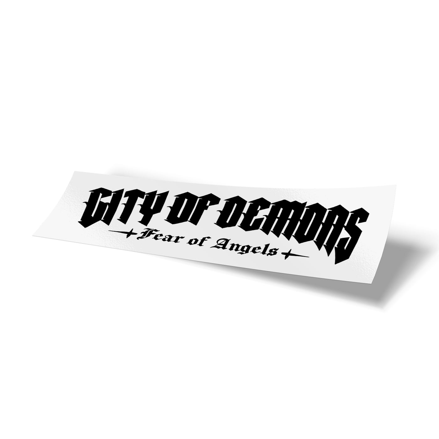City of Demons " Windshield Banner "