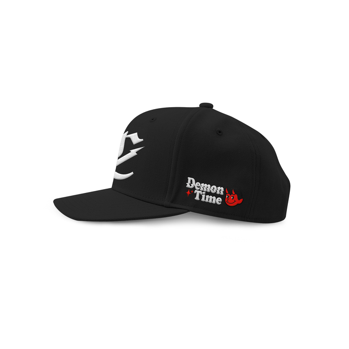 Corduroy Demontime Snapback ( Black )