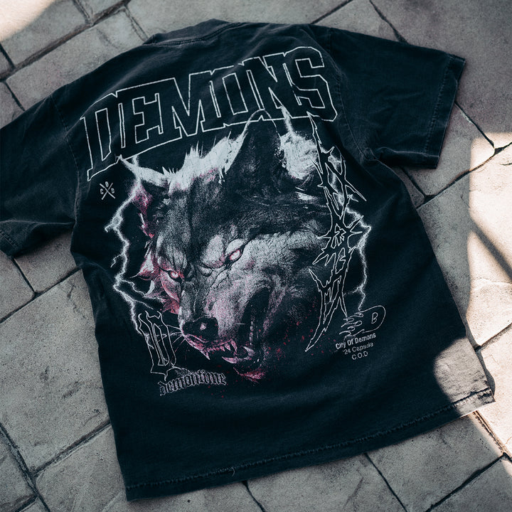 Wolves Tee V2 Vintage