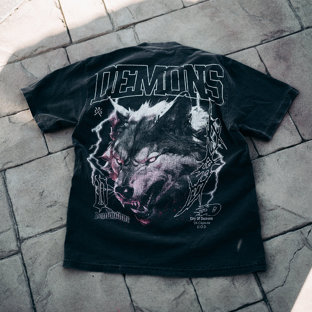 Wolves Tee V2 Vintage