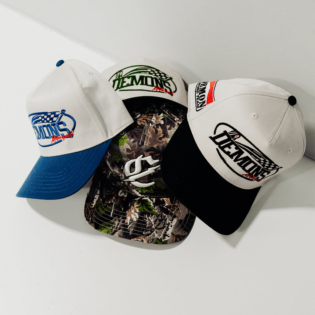 C's Demon Racing Team Snapback ( CAMO )