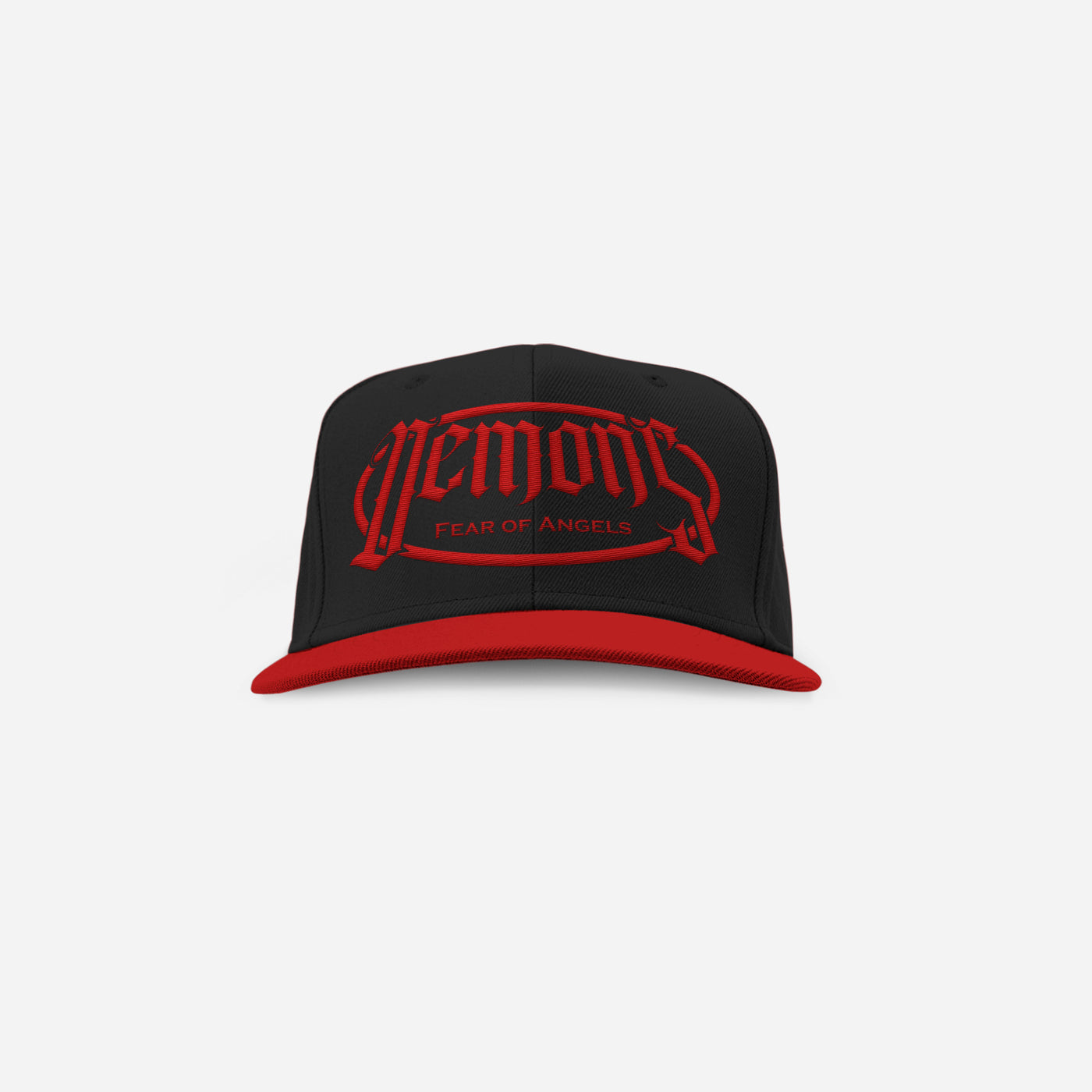 Black / Red Snapback