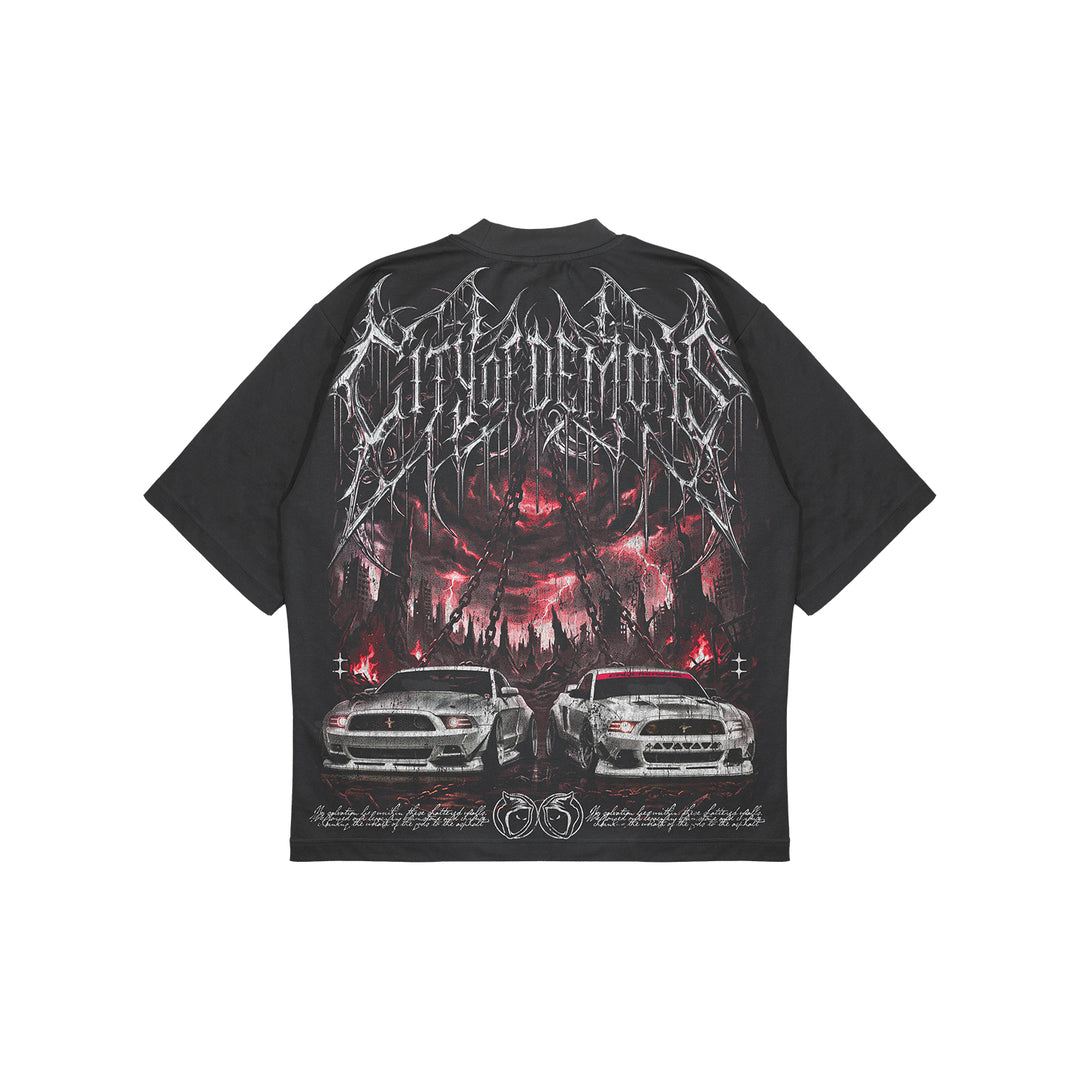 Twin Mustangs Tee