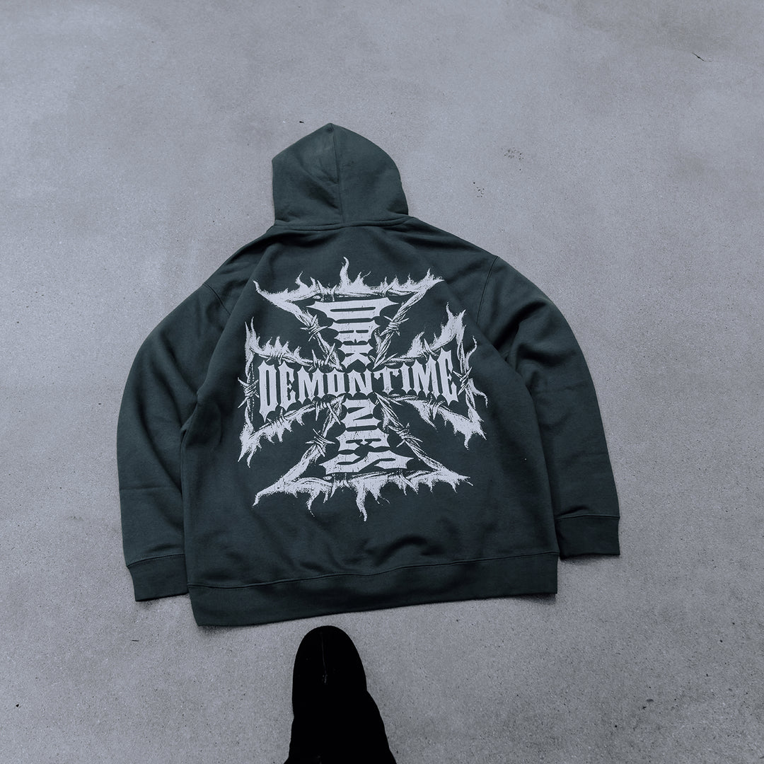 Crest Hoodie ( Space Grey )