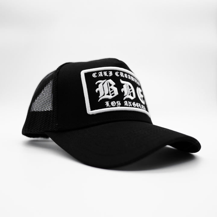 Cali Creaming X BDE Trucker Hat [ BLK ]