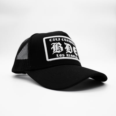 Cali Creaming X BDE Trucker Hat [ BLK ]