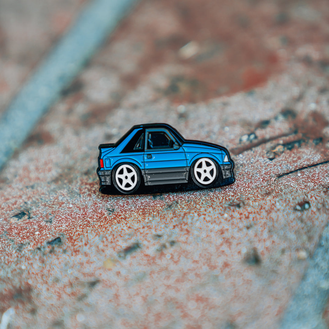Foxbody Mustang Pin