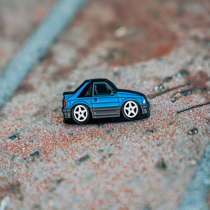 Foxbody Mustang Pin