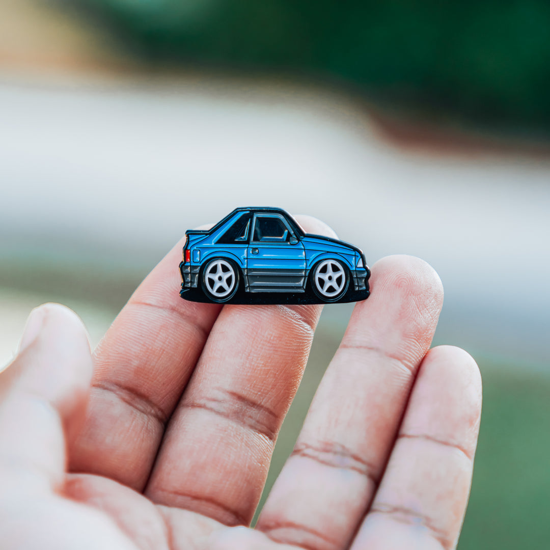 Foxbody Mustang Pin