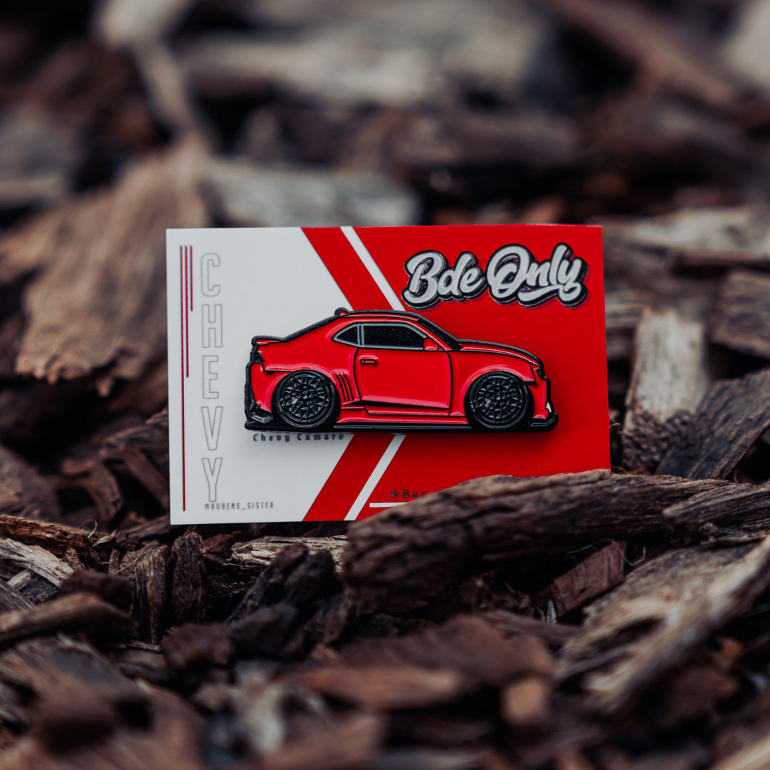 Camaro Pin [ RED ]