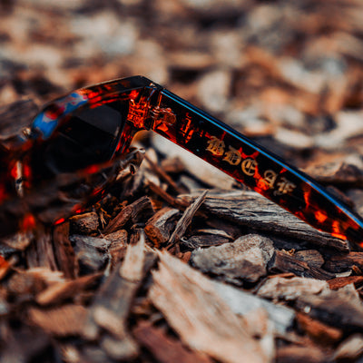 Demons Sunglasses [ Brown Tiger ]