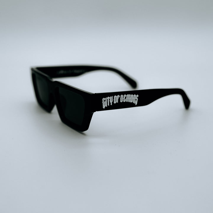 Slim Sunglasses  [ Black ]