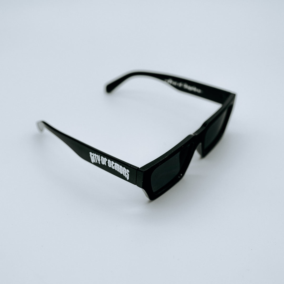 Slim Sunglasses  [ Black ]