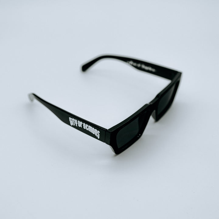 Slim Sunglasses  [ Black ]