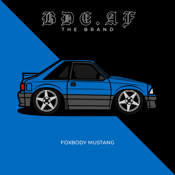 Foxbody Mustang Pin