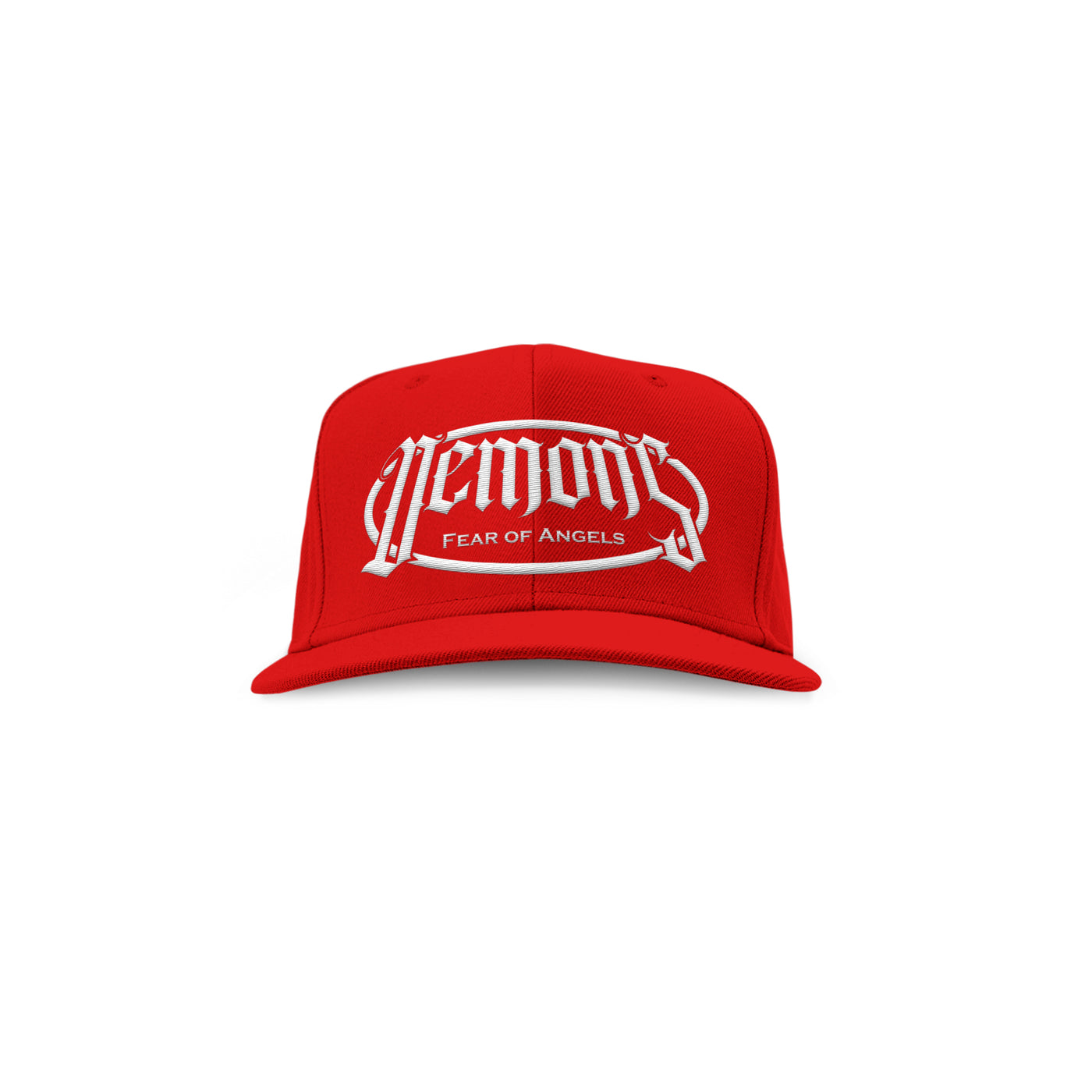 Demons V2  Snapback ( Red )
