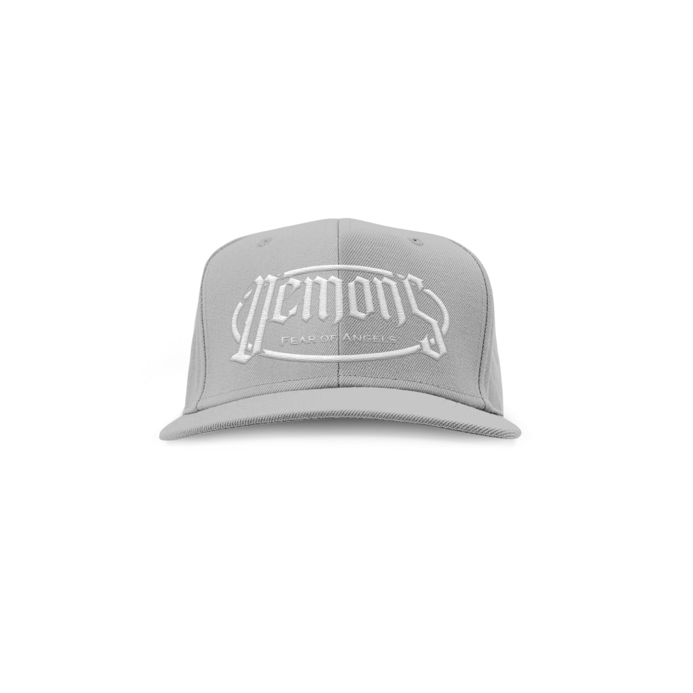 Demons V2  Snapback ( Silver )