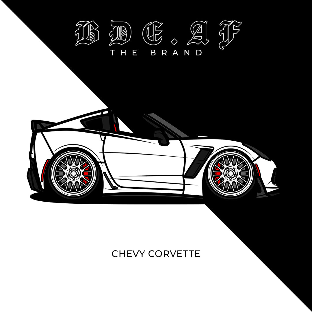 Corvette Pin [ White ]