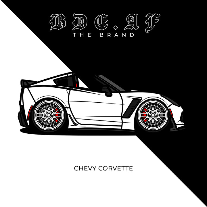 Corvette Pin [ White ]