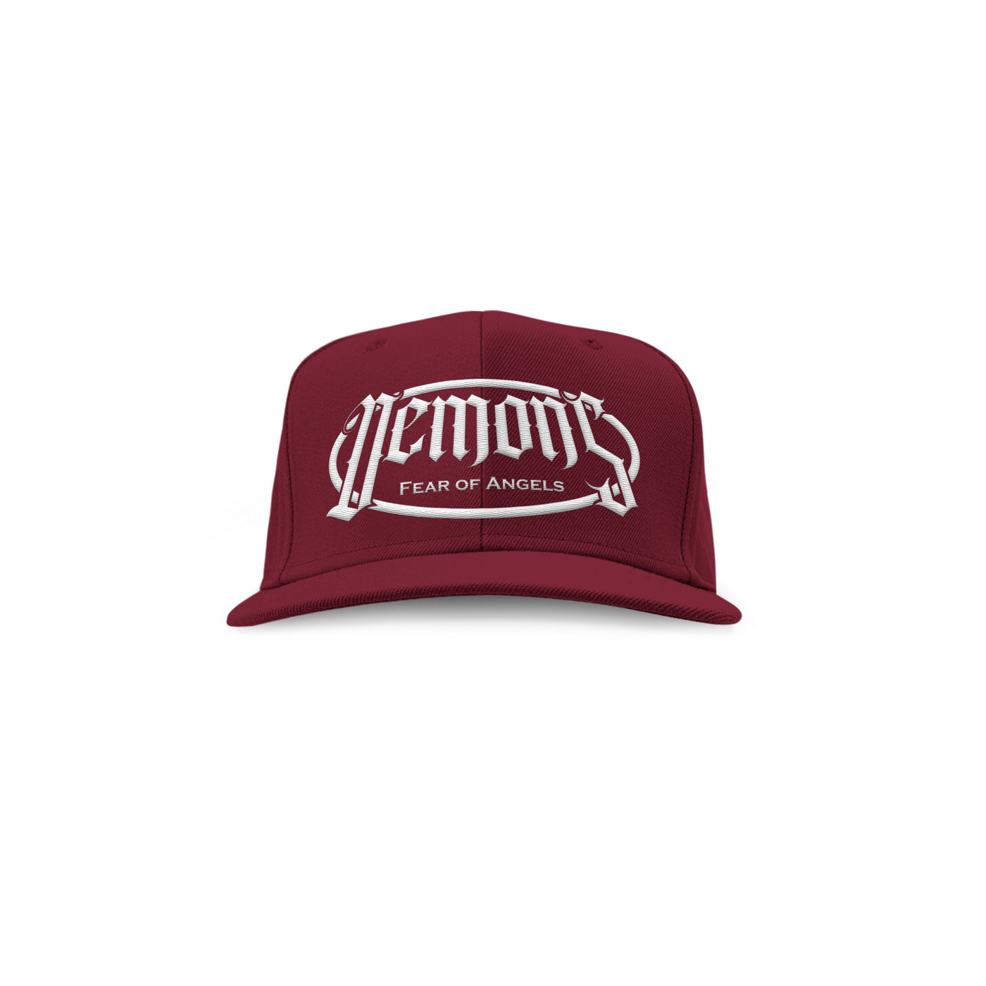Demons V2  Snapback ( Burgundy )